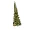 7.5ft. Pre-Lit Chapel Pine Artificial Christmas Half Tree, Warm White Dura-Lit® LED Lights